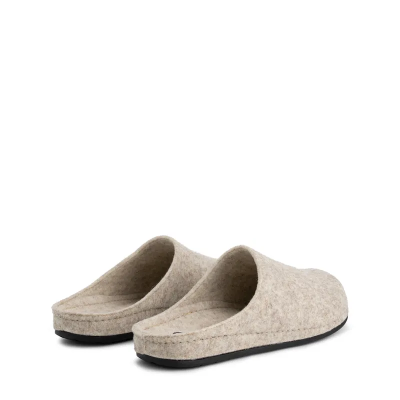 Come Home Herren - Hausschuh - Wolle - Sand