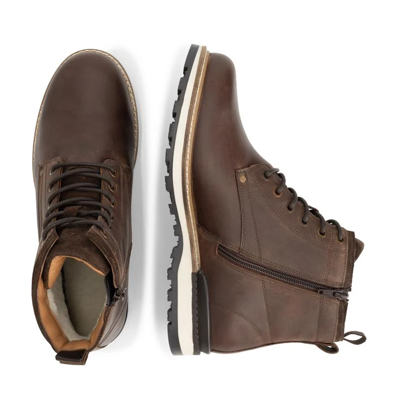 Mosbjerg Herren - Schnürboots - Wolle gefüttert - Braun