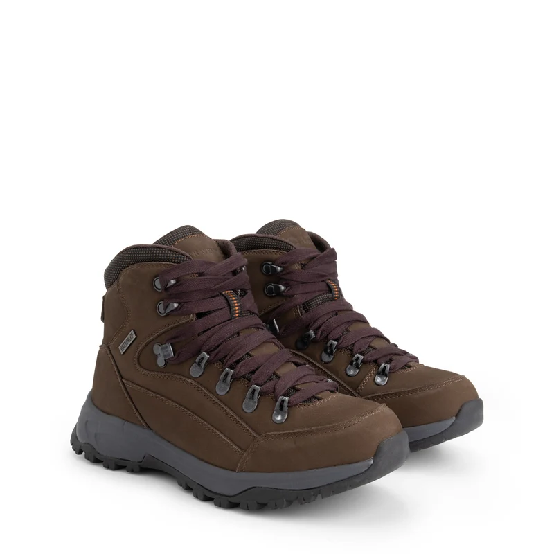 Klovborg Damen - Halbhohe Wanderschuhe - Wasserdicht - Braun