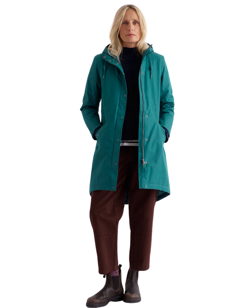 Seasalt Winter Parka Dames Plant Hunter Petrol/ Gust