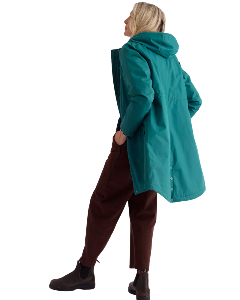 Seasalt Winter Parka Dames Plant Hunter Petrol/ Gust