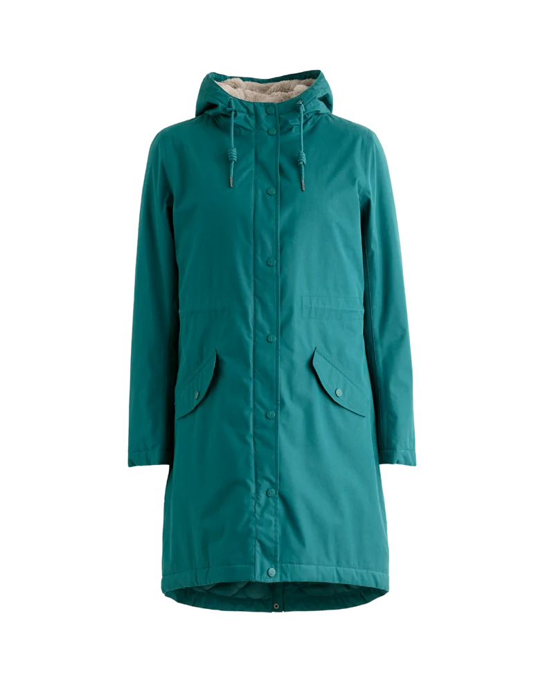 Seasalt Winter Parka Dames Plant Hunter Petrol/ Gust