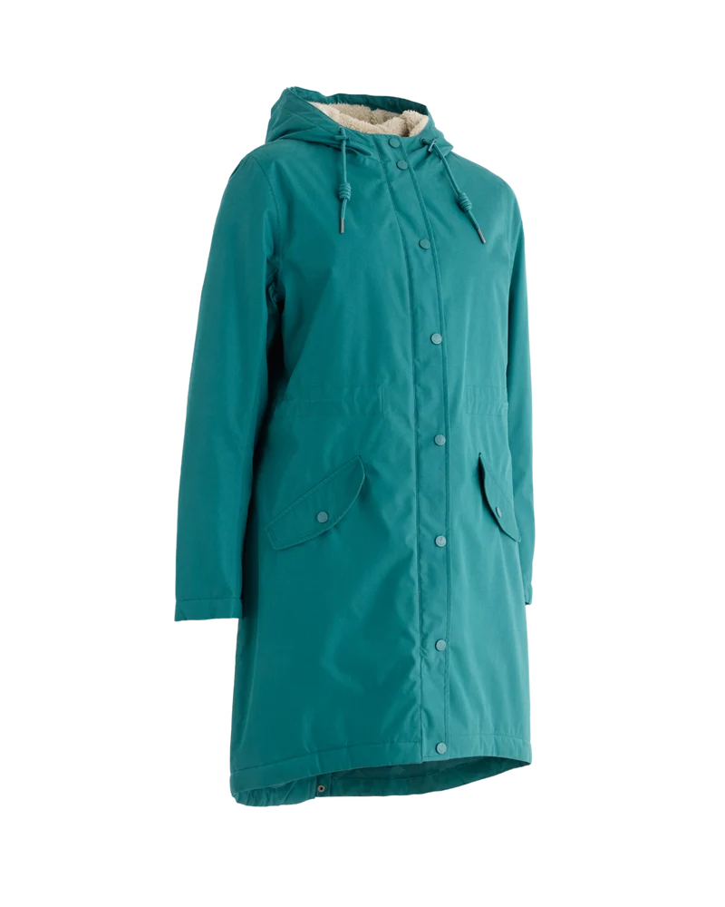 Seasalt Winter Parka Dames Plant Hunter Petrol/ Gust