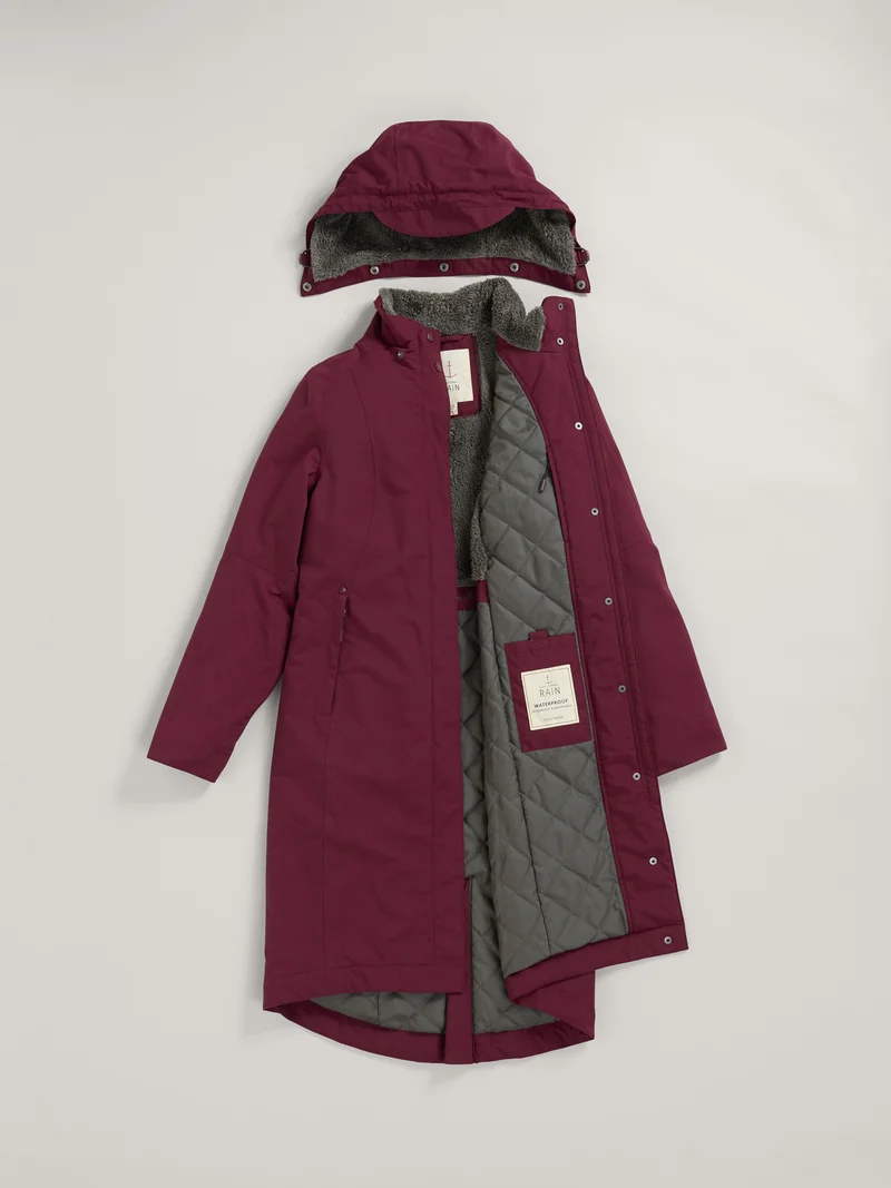 Seasalt Winter Parka Dames Janelle Bergamot
