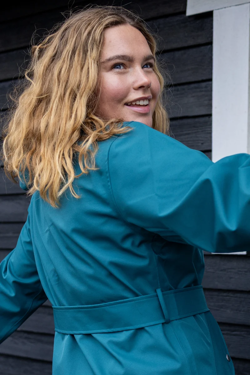 Danefae Regenjas Dames Danerainlover Dark Slate