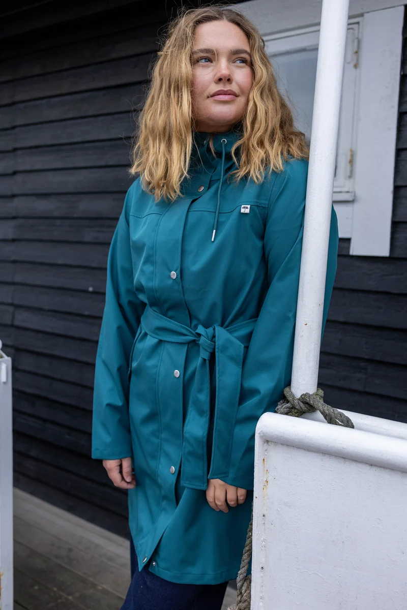 Danefae Regenjas Dames Danerainlover Dark Slate