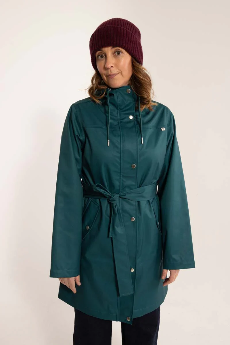 Danefae Regenjas Dames Danerainlover Dark Slate