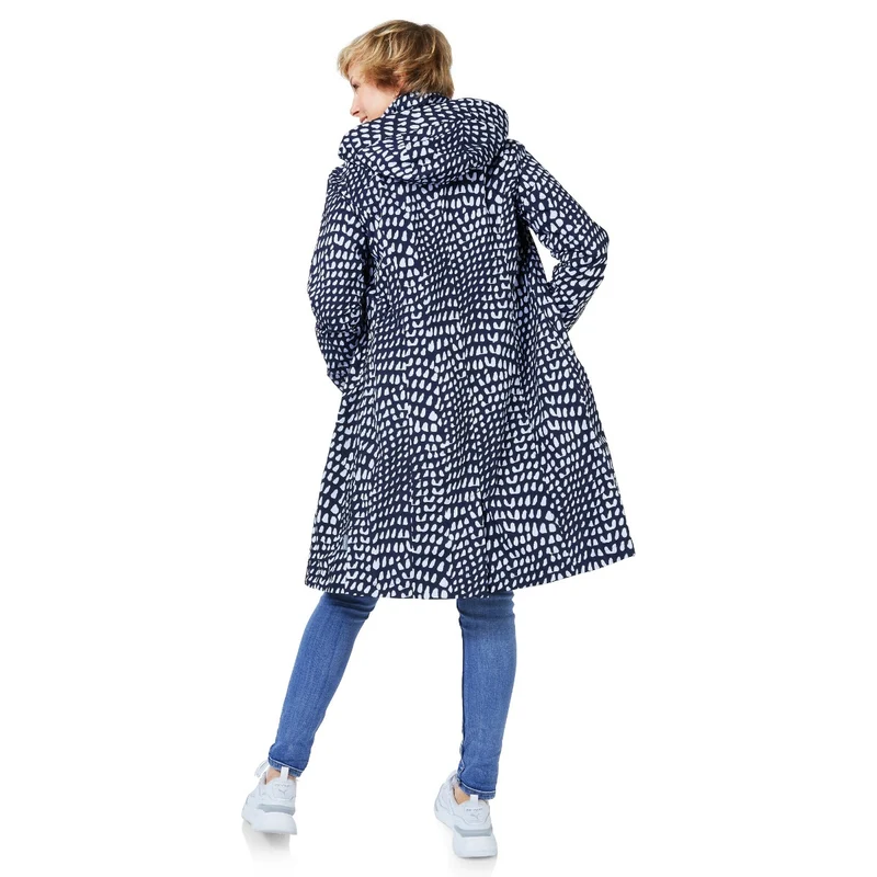 Happy Rainy Days Regenjas Porto Blauw / Wit