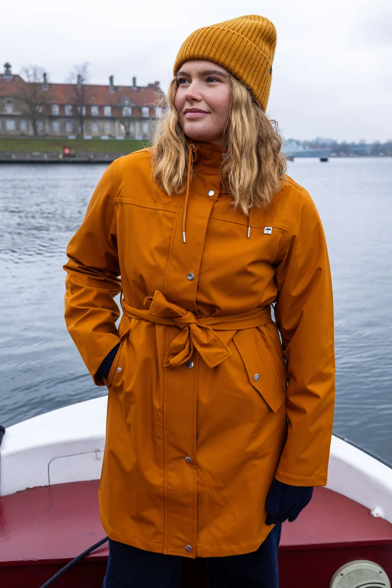 Danefae Regenjas Dames Danerainlover Oker