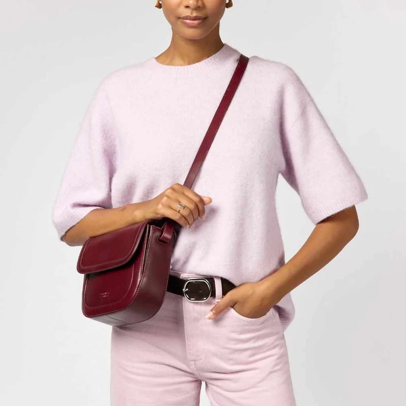Kabelka O my Bag Amsterdam - Nina Dark Cherry