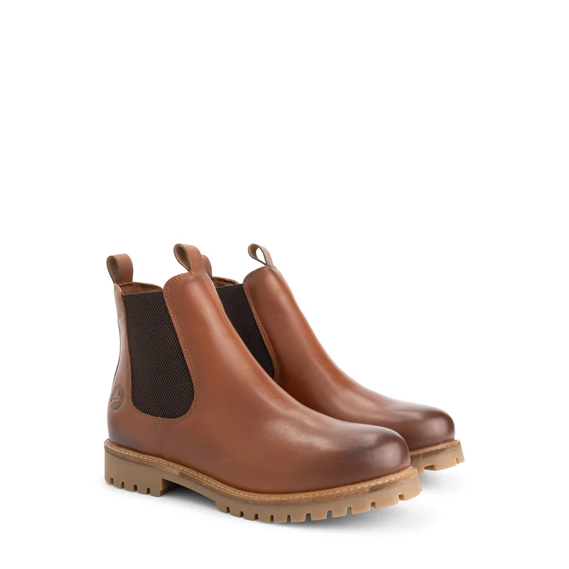 Nodeland Herren - Chelsea boots - Leder - Cognac