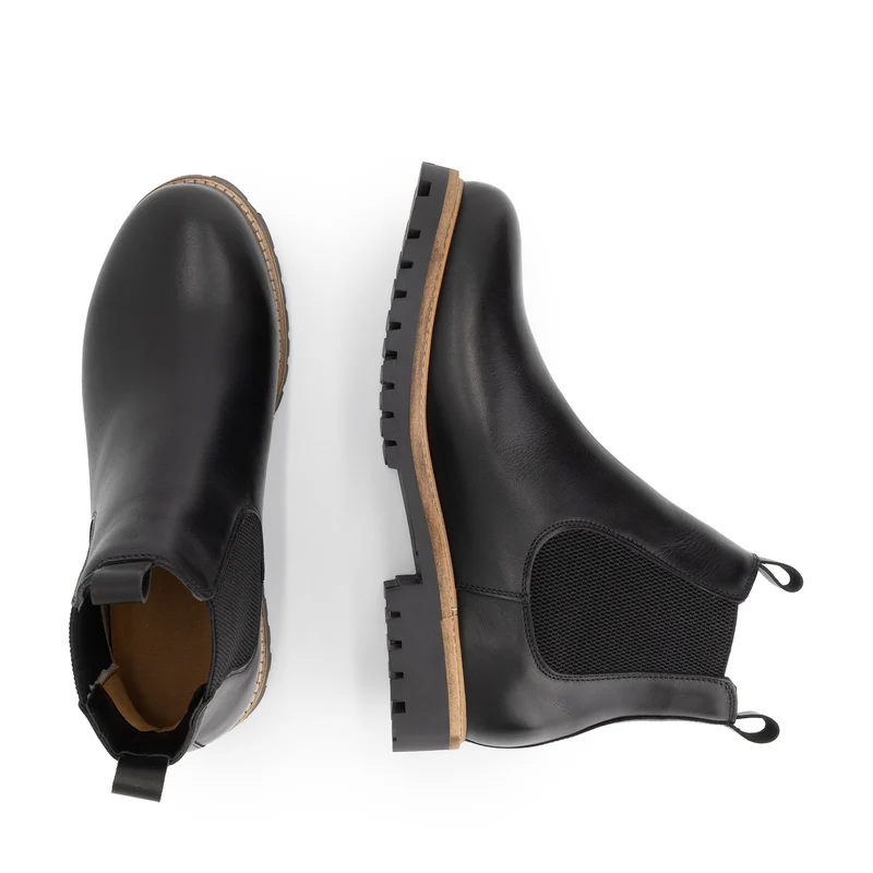 Nodeland Herren - Chelsea boots - Leder - Schwarz