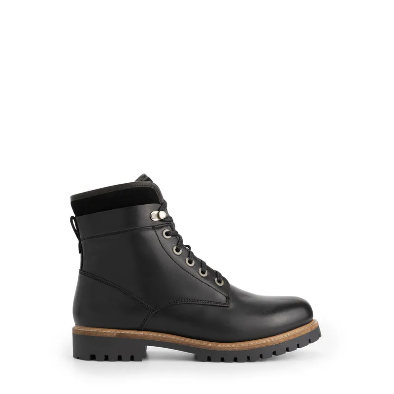 Karhamn Herren - Schnürboots - Leder - Schwarz
