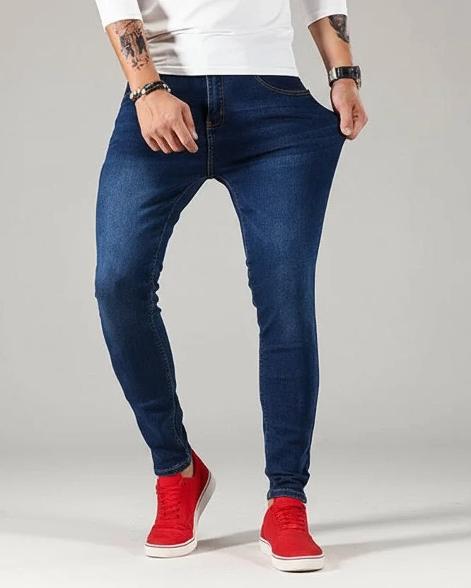 Stretch Skinny Jeans für Herren im Slim Fit