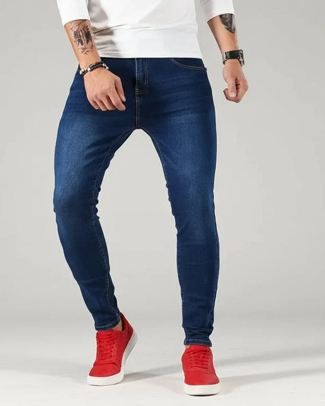 Stretch Skinny Jeans für Herren im Slim Fit