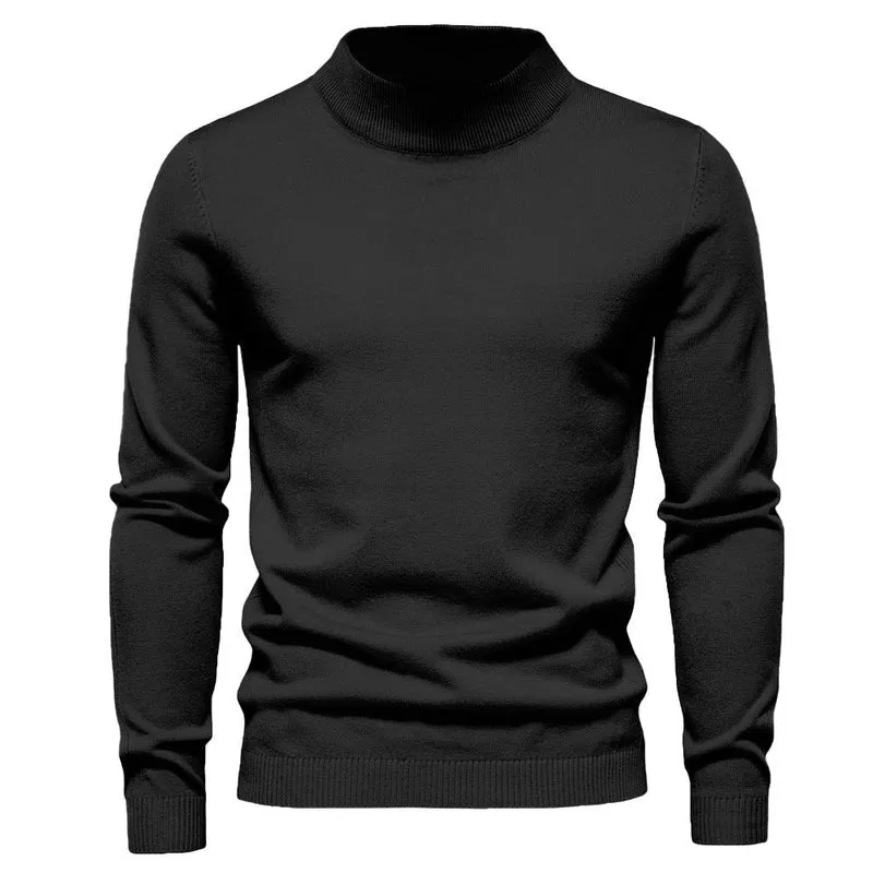 Eleganter Rollkragenpullover für Herren