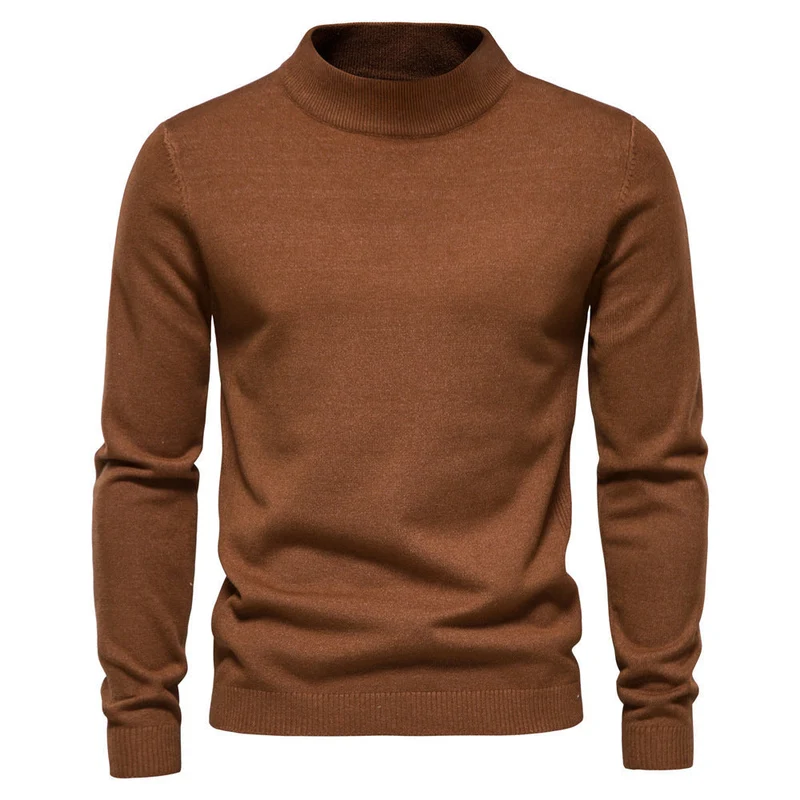 Eleganter Rollkragenpullover für Herren