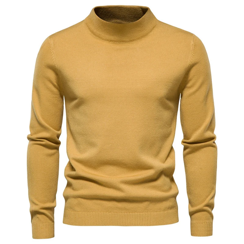 Eleganter Rollkragenpullover für Herren