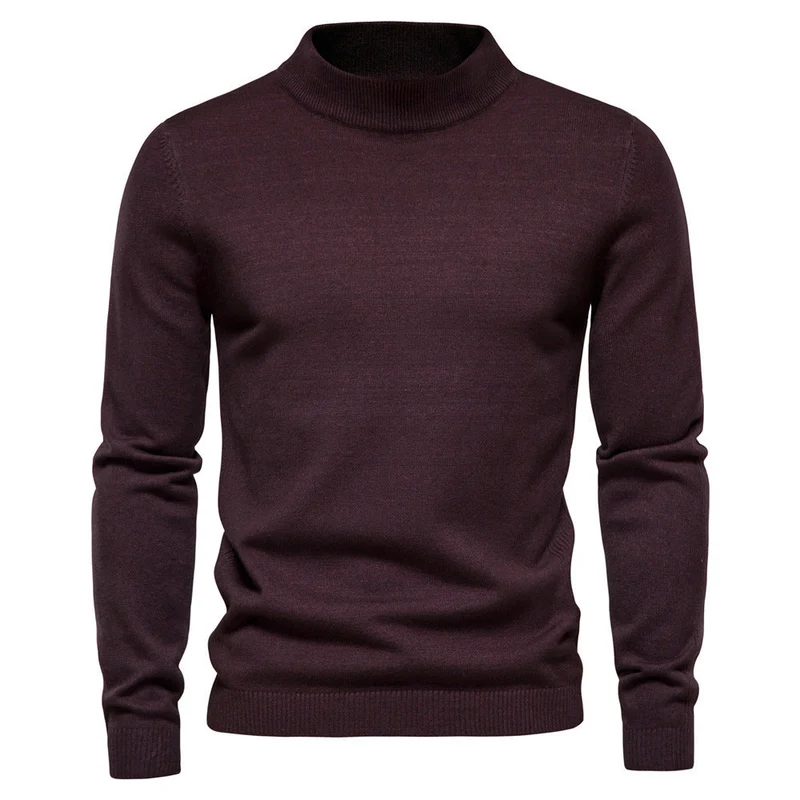 Eleganter Rollkragenpullover für Herren