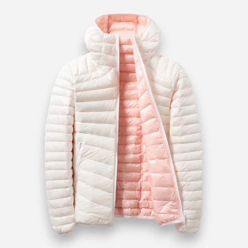 Wendbare Übergangsjacke für Damen mit Kapuze