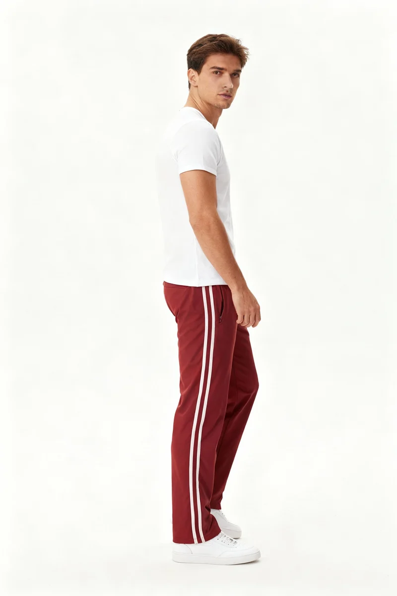 Sporthose für Herren mit kontrast Details im Urban Stil - lang