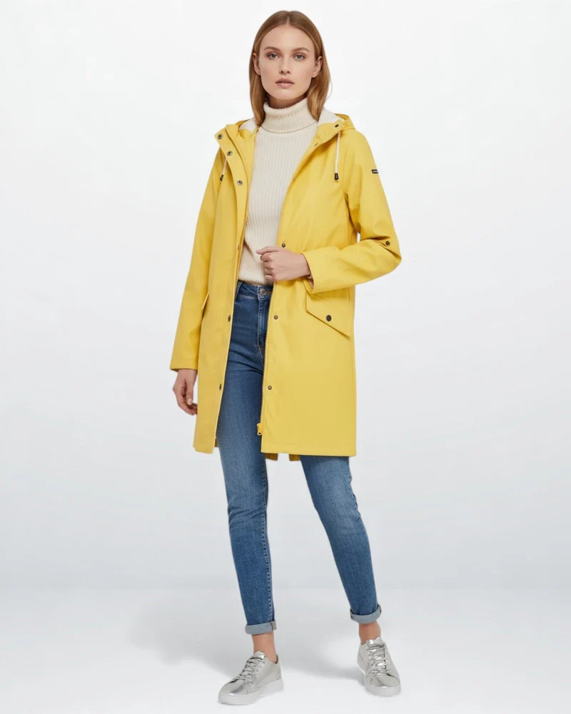 Wasserdichter Schietwetter-Jacke im Friesennerz-Stil