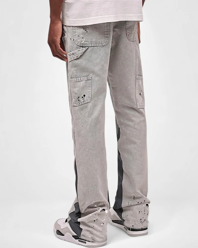 Schlaghose für Herren aus Denim im Carpetener-Stil