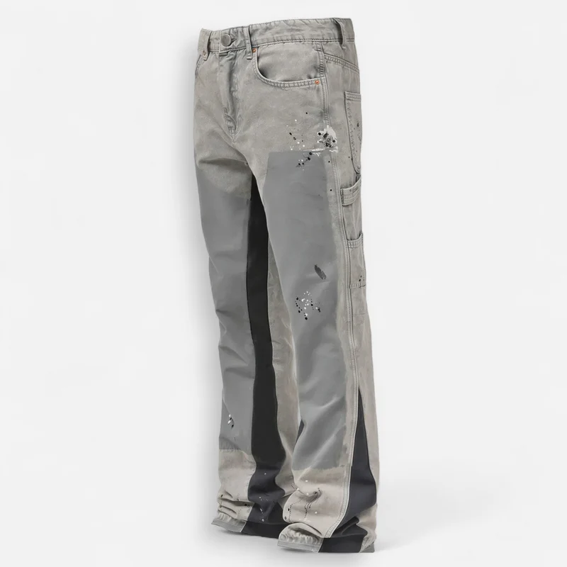 Schlaghose für Herren aus Denim im Carpetener-Stil