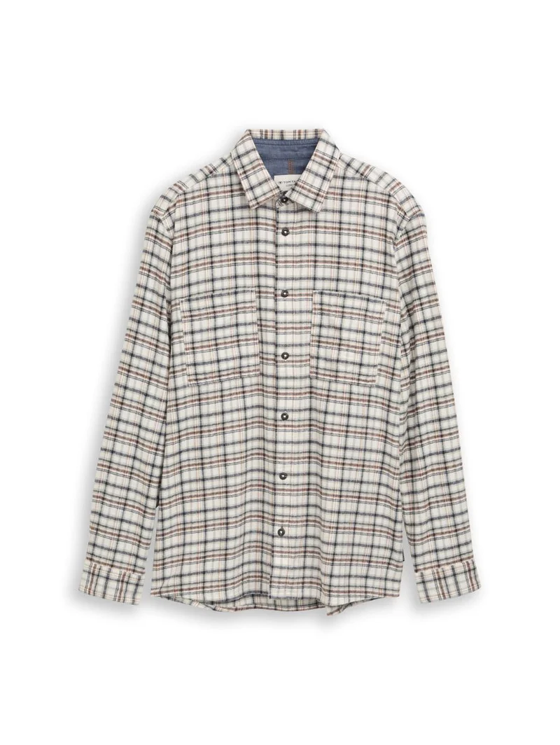 Comfort Fit Flanell-Hemd mit Karomuster