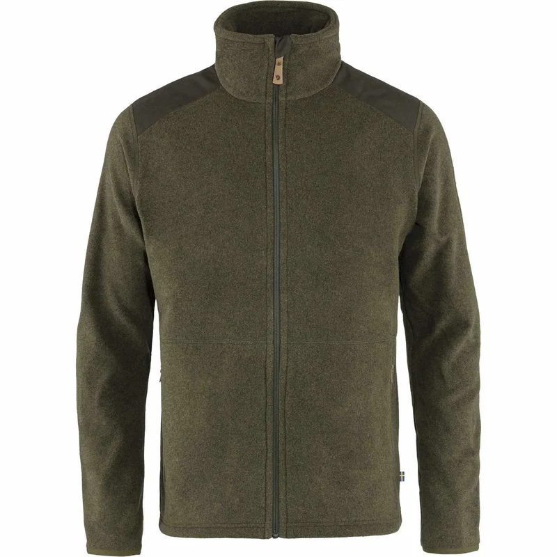 Fjällräven Sten Fleece 81765 dark olive Herren Fleecejacke Outdoor Wandern