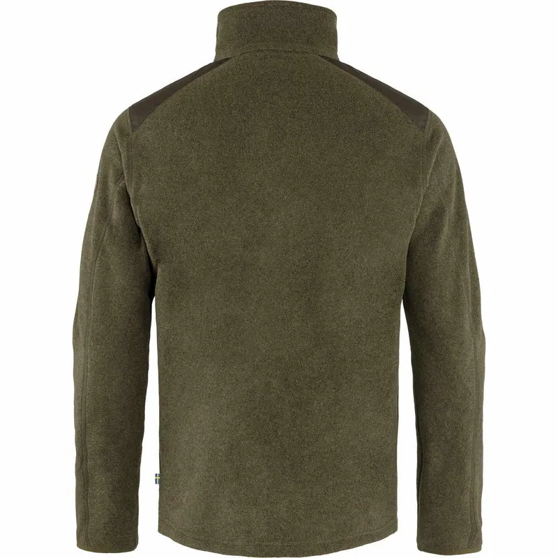 Fjällräven Sten Fleece 81765 dark olive Herren Fleecejacke Outdoor Wandern