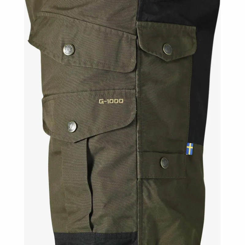 Fjällräven Barents Pro 81761 dark oliv / black G-1000 Hose Jagdhose Outdoorhose
