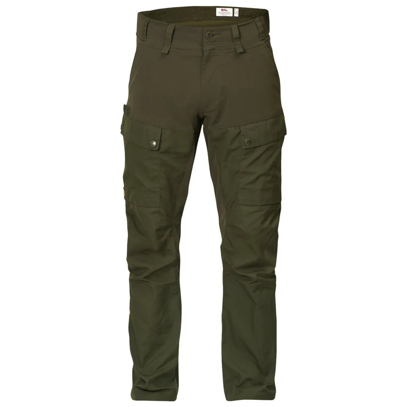 Fjällräven Lappland Hybrid Trousers 90647 dark oliv G-1000 ECO Herren Jagdhose