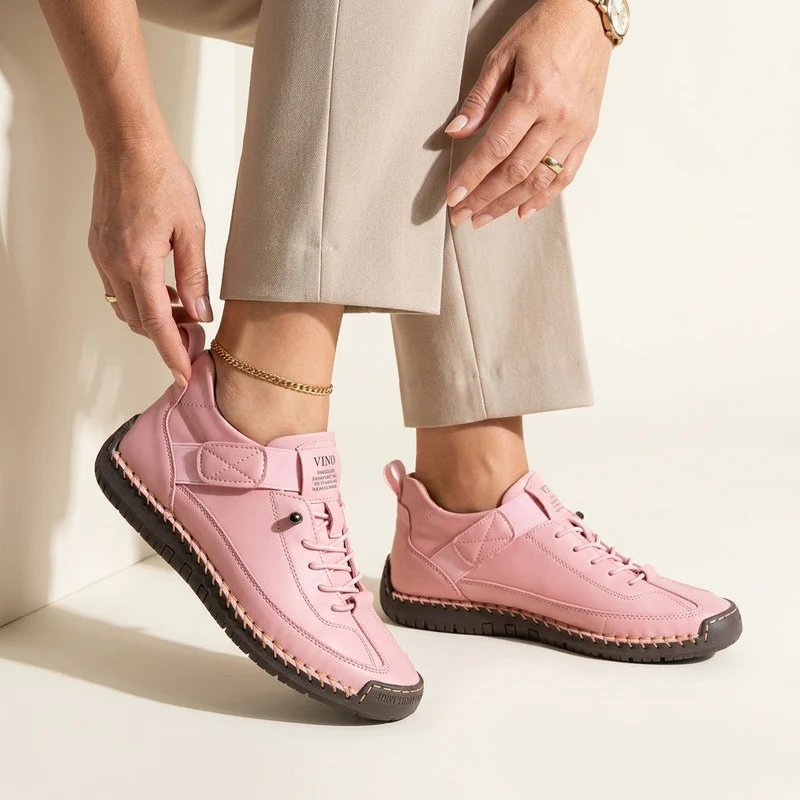 Orthopädische Walking Sneaker für Damen mit Leichter Stützender Sohle
