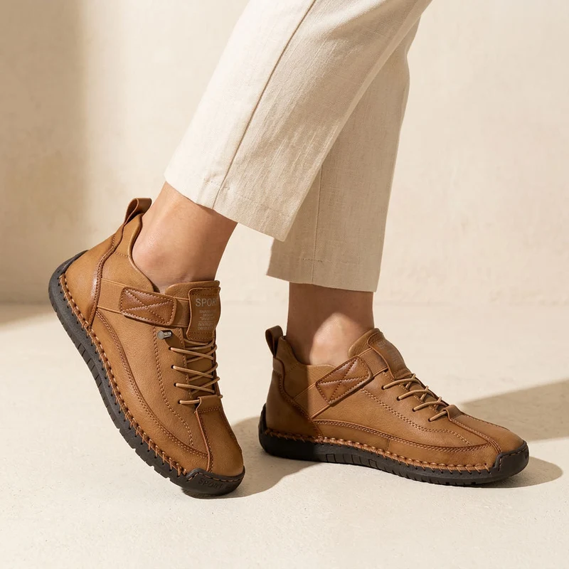 Orthopädische Walking Sneaker für Damen mit Leichter Stützender Sohle