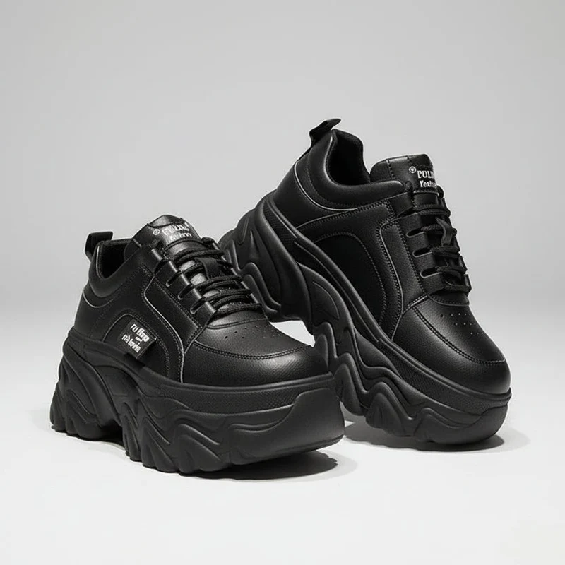 Chunky Sneaker für Damen mit Memory Foam in bequemer Weite