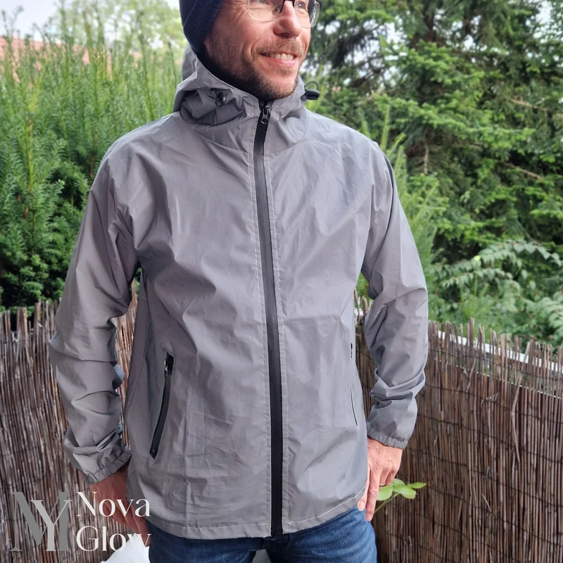 Simon | Herren Jacke mit Reflektoren für Outdoor