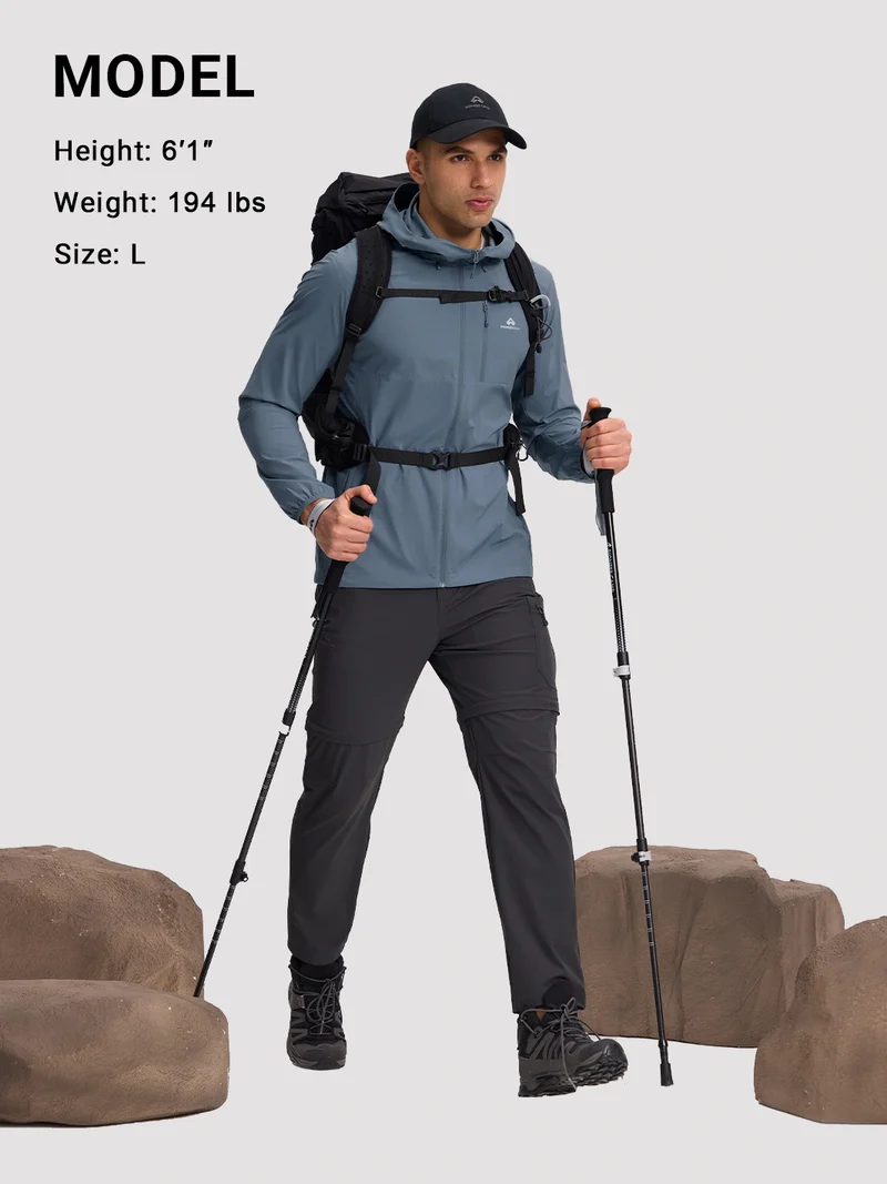 Men's Packable UPF 100+ Windbreaker