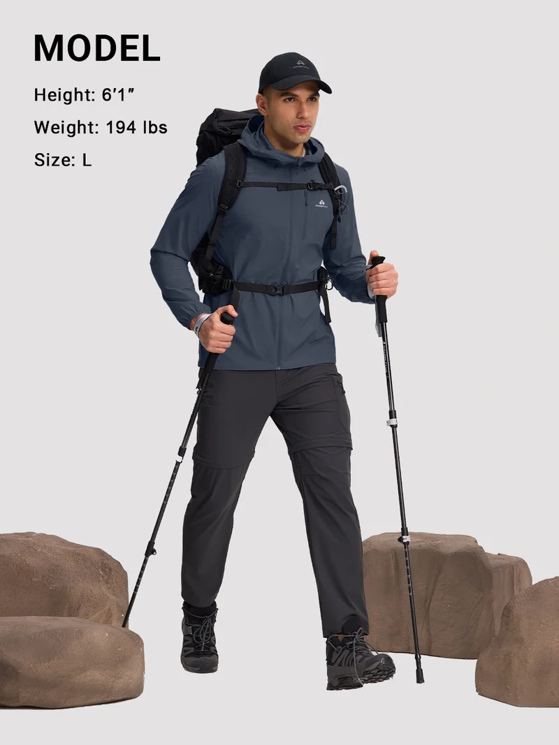 Men's Packable UPF 100+ Windbreaker