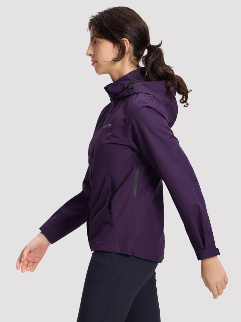 Women's Waterproof Packable Rain Jacket