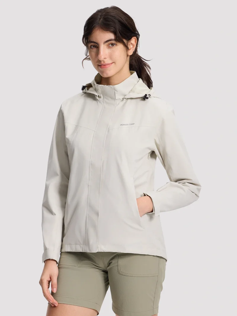 Women's Waterproof Packable Rain Jacket