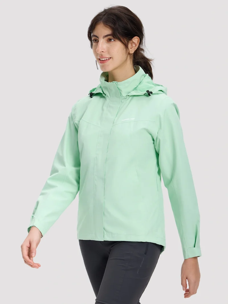 Women's Waterproof Packable Rain Jacket