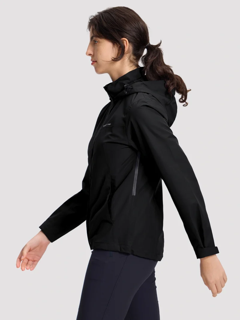 Women's Waterproof Packable Rain Jacket