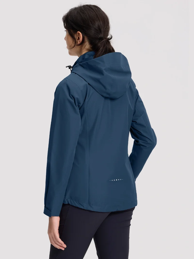Women's Waterproof Packable Rain Jacket
