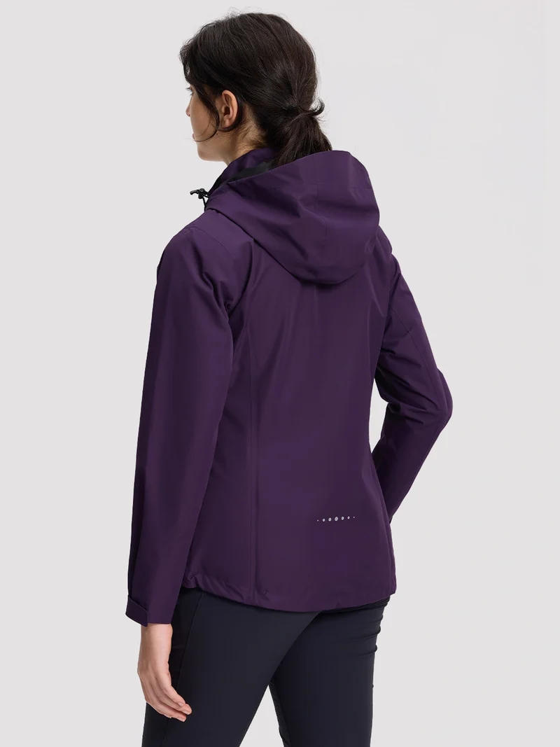 Women's Waterproof Packable Rain Jacket