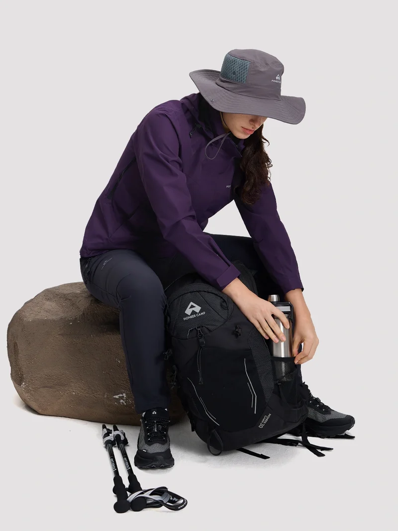 Women's Waterproof Packable Rain Jacket