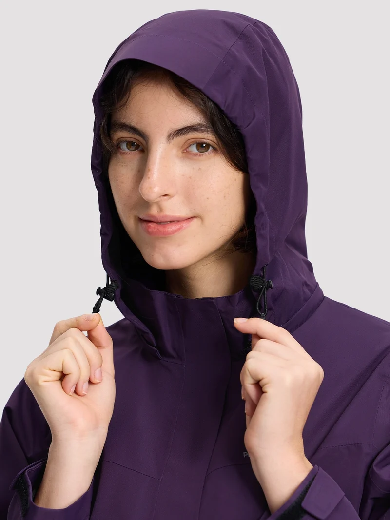 Women's Waterproof Packable Rain Jacket