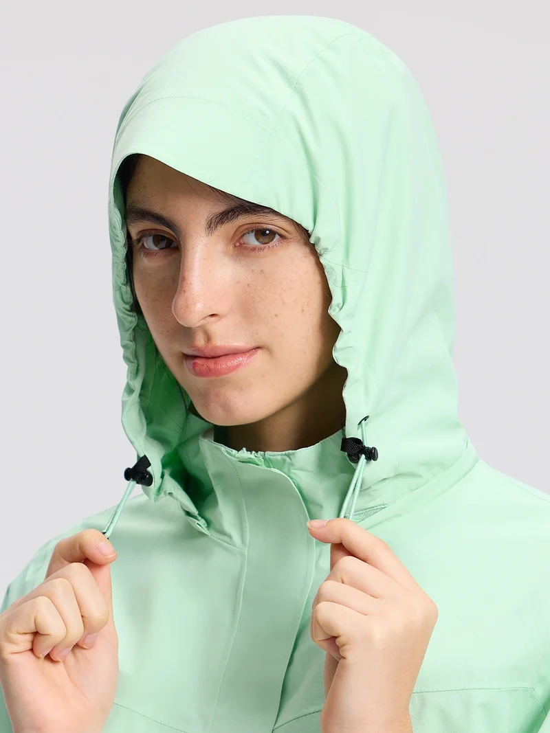Women's Waterproof Packable Rain Jacket