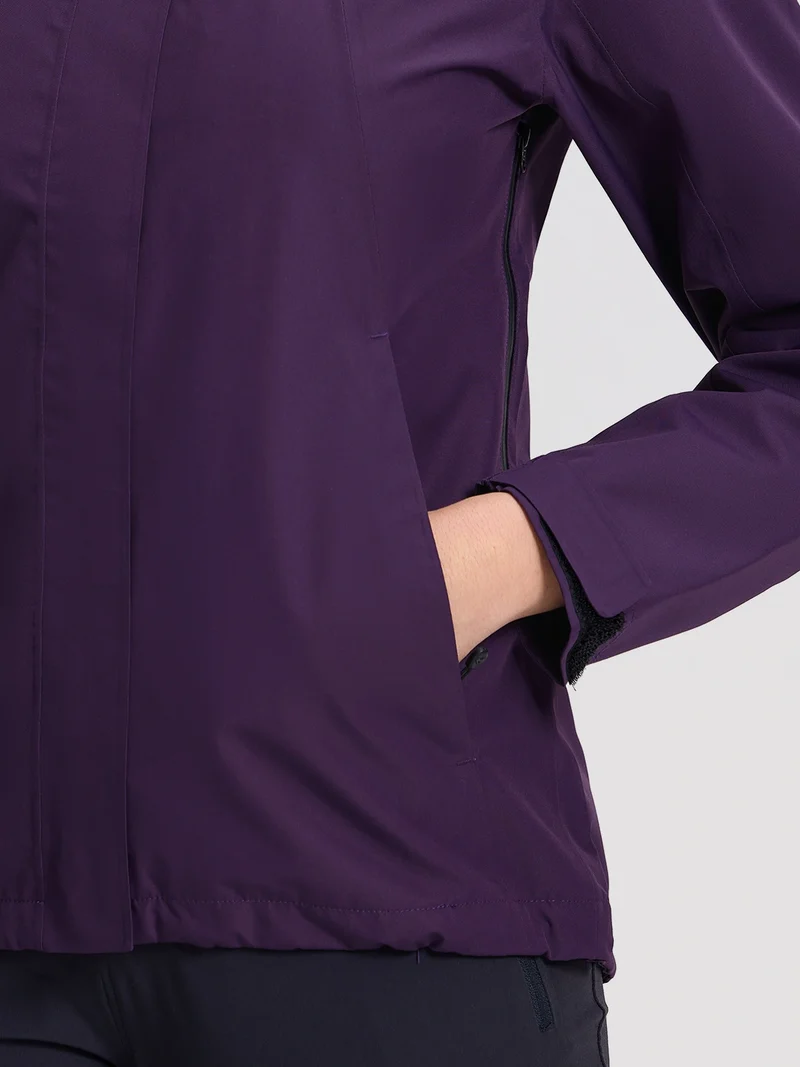 Women's Waterproof Packable Rain Jacket