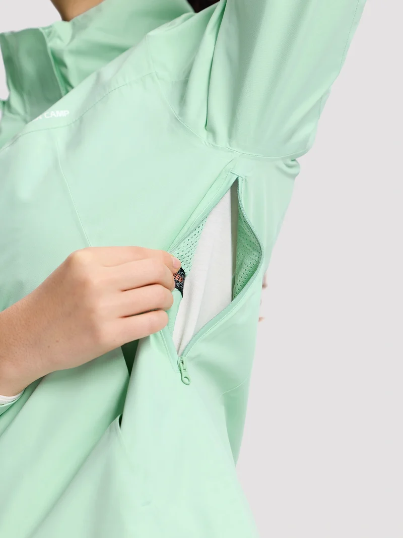 Women's Waterproof Packable Rain Jacket
